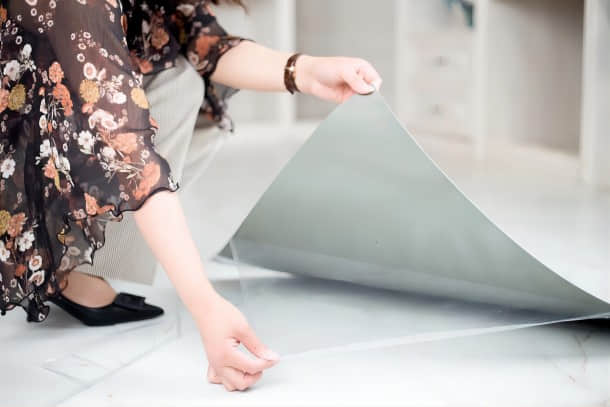 PVC Self-adhesive flooring